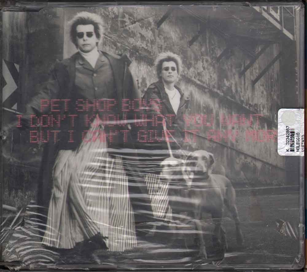 [0724388747905] I Don't Know What You Want But I Can't Give It Any More CD Jewel Box Pet Shop Boys