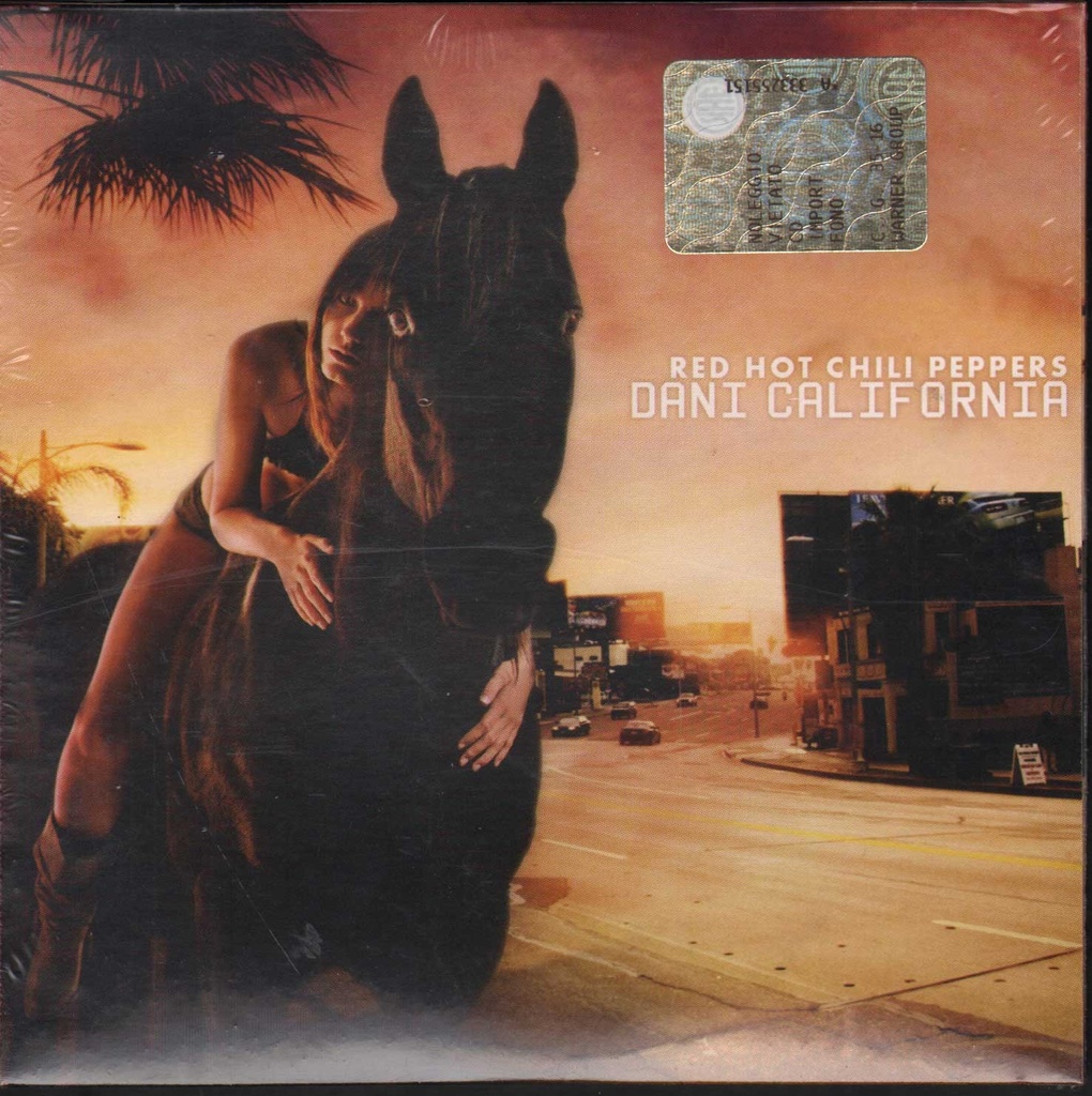 [0054391575920] Dani California Cardboard Sleeve Red Hot Chili Peppers