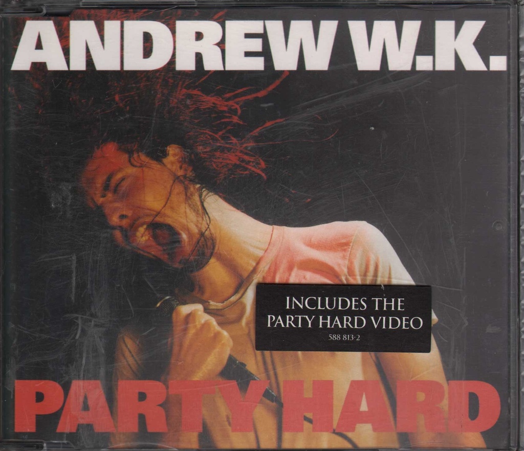 [0731458881322] Party Hard CD Jewel Box Andrew W.K.