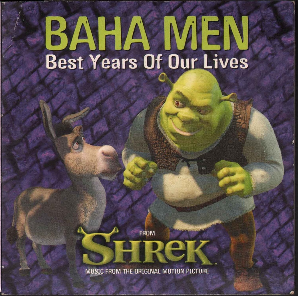 [0600445090224] Best Years Of Our Lives Shrek Ost Cardboard Sleeve Baha Men