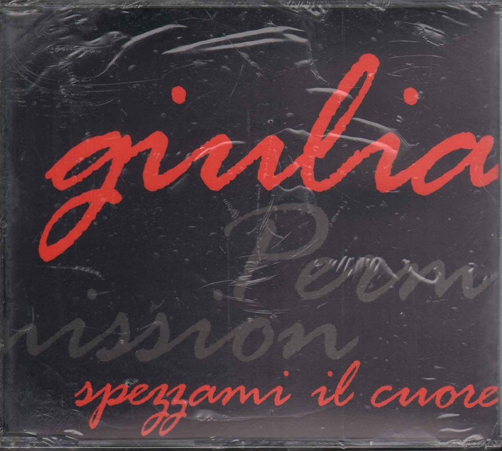 [3259130043648] Permission, Spezzami Il Cuore CD Jewel Box Giulia