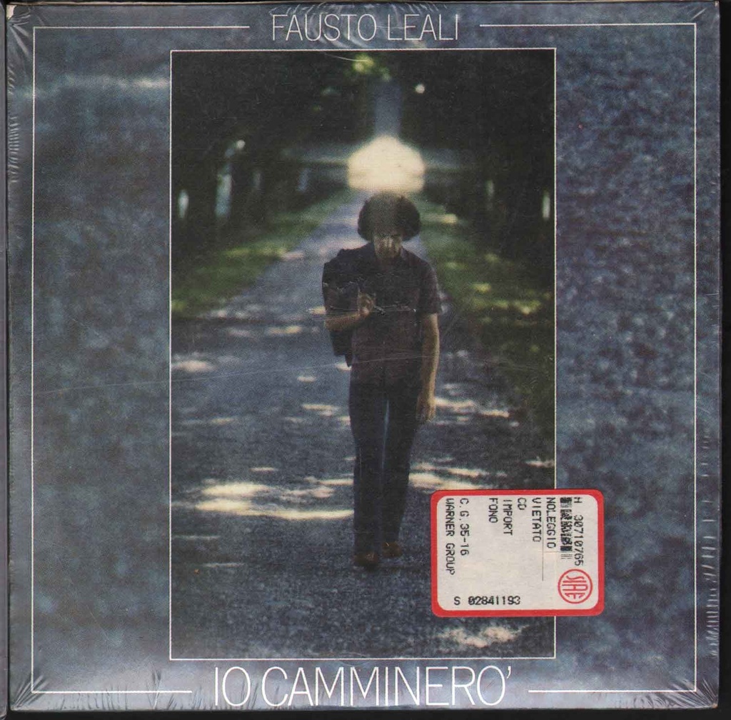 [0706301924495] Camminero' - A Chi Cardboard Sleeve Fausto Leali