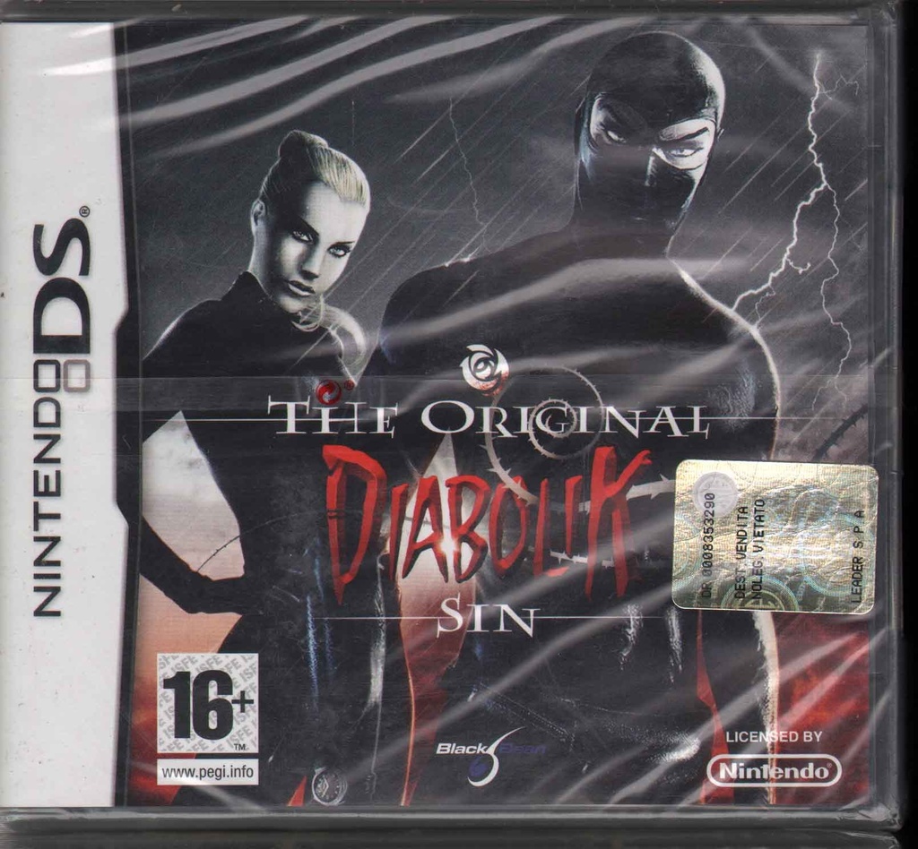 [8033102494431] The Original Diabolik Sin Videogioco Nintendo DS NDS Sigillato 8033102494431