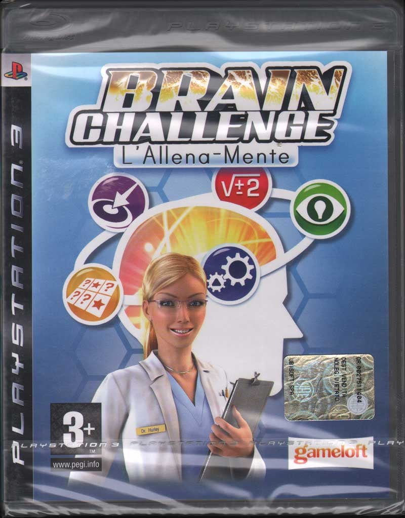 [3700515800252] Brain Challenge - L'Allena-Mente Playstation 3 PS3 Sigillato 3700515800252
