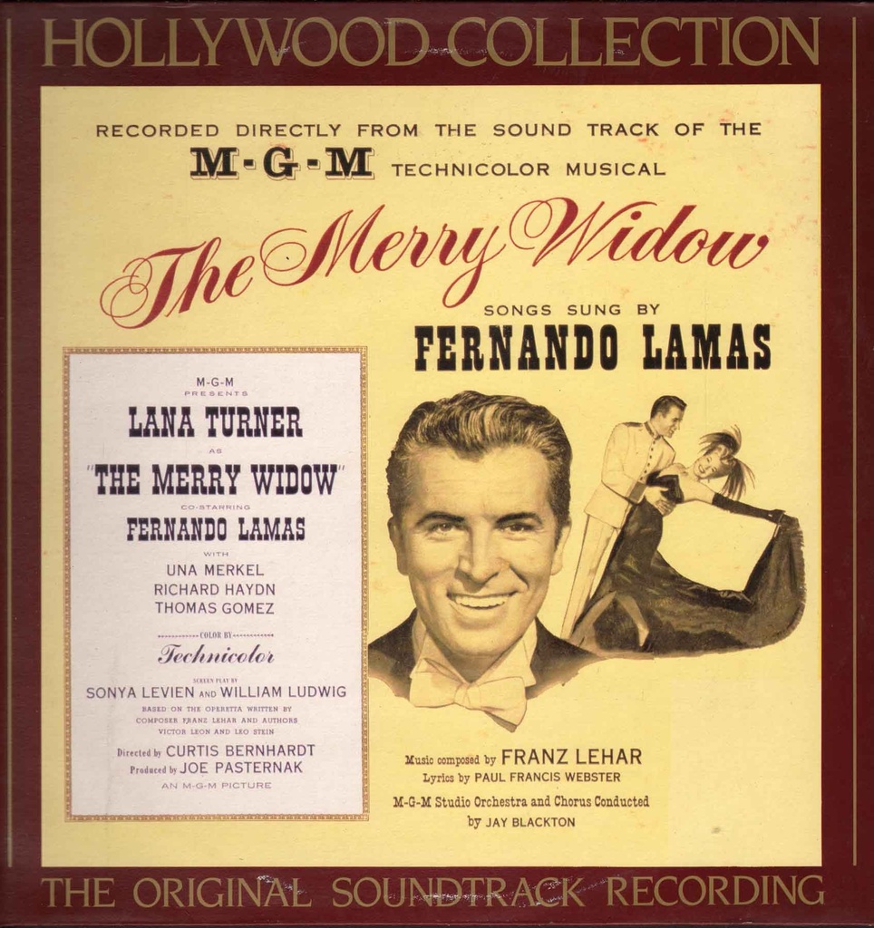 [5099745023110] The Merry Widow / Holywood Collection Vol 21 Lp 33 Giri Fernando Lamas