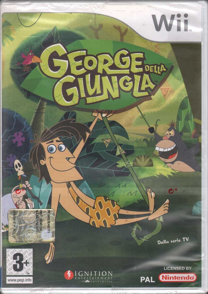 [5060050945879] George Della Giungla Videogioco WII Ingnition Nintendo Sigillato
